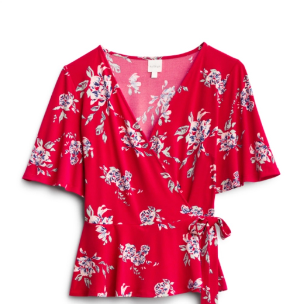 Kaileigh Sura Wrap Knit Top